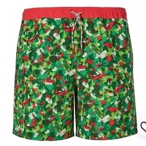 Magellan Outdoors Boat Shorts Christmas Fish Gear Caddo Lake Holiday Camo NWT